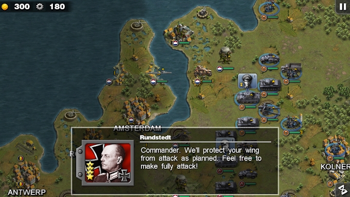 Glory of Generals -World War 2 screenshots
