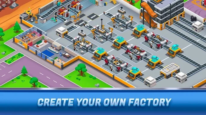 Idle Car Factory Tycoon - Game screenshots
