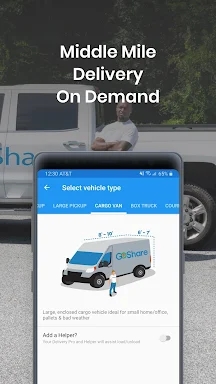 GoShare: Movers, Delivery, LTL screenshots
