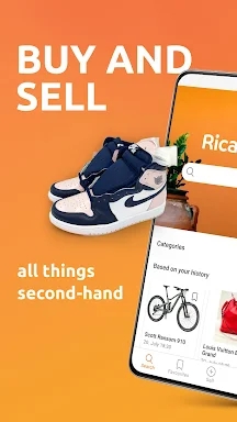 Ricardo: buy & sell screenshots