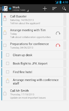 Business Tasks screenshots