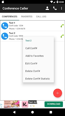 Conference Caller screenshots