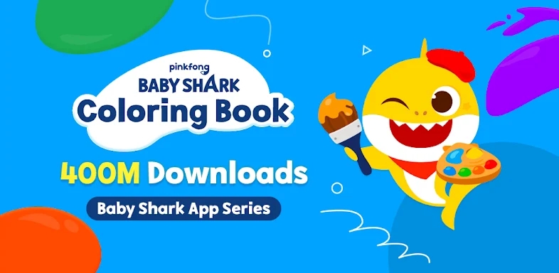 Baby Shark Coloring Book screenshots
