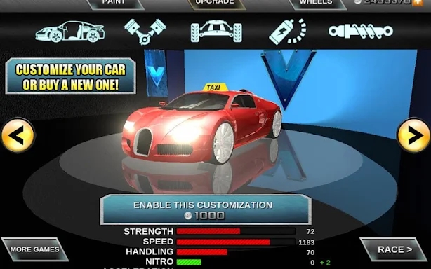 Crazy Driver Taxi Duty 3D screenshots