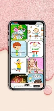 Children's songs and teaching screenshots