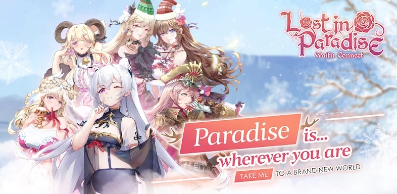 Lost in Paradise:Waifu Connect screenshots