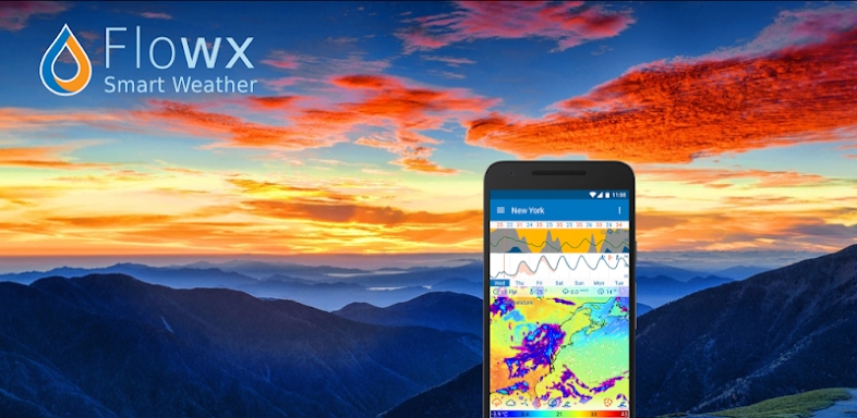 Flowx: Weather Map Forecast screenshots