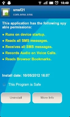 Anti Spy Mobile Basic screenshots