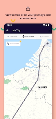 Eurail/Interrail Rail Planner screenshots