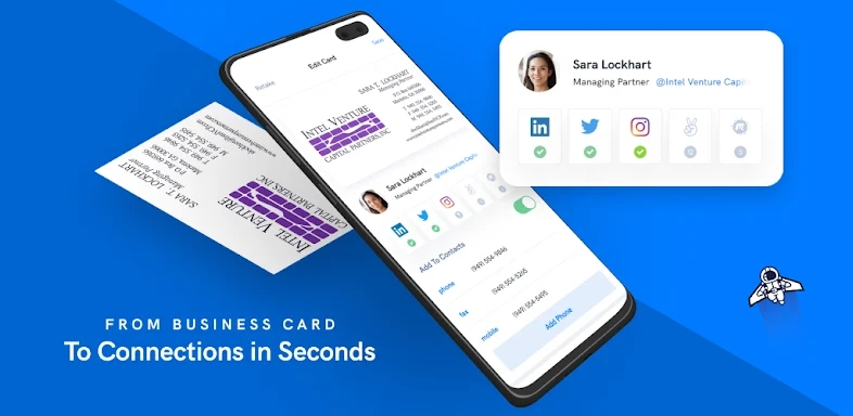 Wingman: Business Card Scanner screenshots