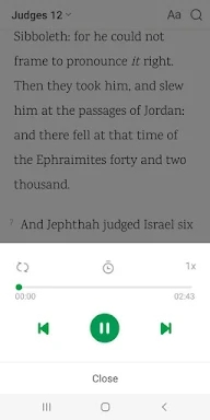 KJV Bible Time:offline + audio screenshots