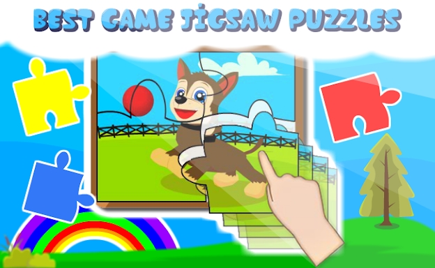 Kids Jigsaw Puzzle Paw Animals screenshots