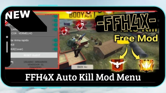 FFH4X mod menu ff screenshots