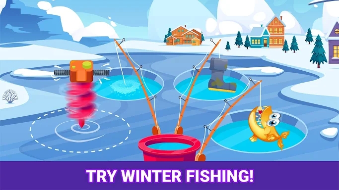 Kids Fishing: Toddlers games screenshots