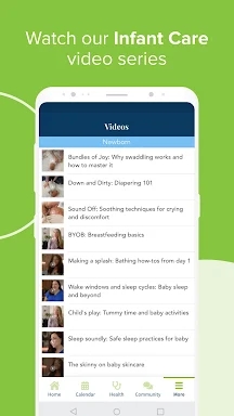 Ovia Parenting & Baby Tracker screenshots