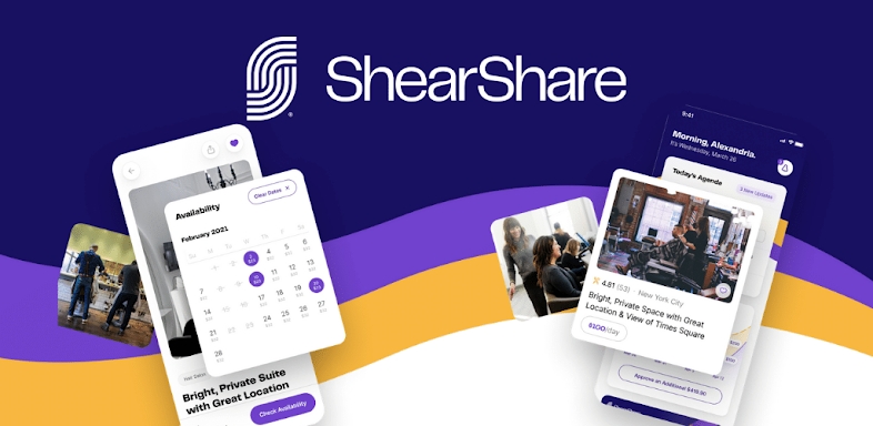 ShearShare: Find Space to Work screenshots
