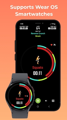 Exercise Timer screenshots