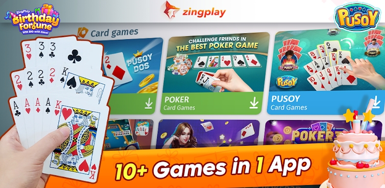 Pusoy ZingPlay - 13 cards game screenshots