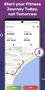 FITAPP: Run Distance Tracker screenshots