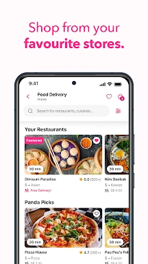 foodpanda: food & groceries screenshots