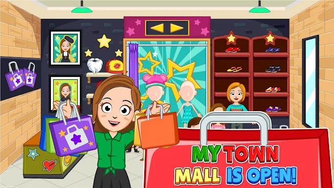 My Town: Shopping Mall Game screenshots