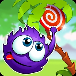 Catch the Candy: Red Holiday game! Lollipop Puzzle