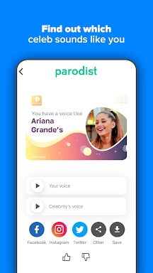 Parodist - celebrity voices screenshots