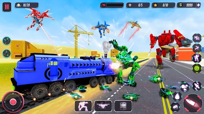 Animal Crocodile Robot Games screenshots