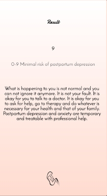 Postpartum Depression Self-Evaluation screenshots