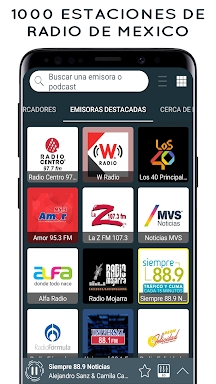 Radio Mexico - online radio screenshots