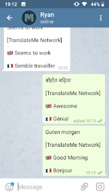 Telegram Translator Unofficial screenshots