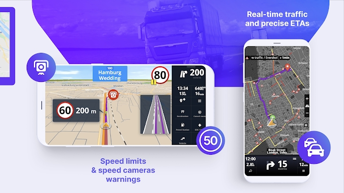 Sygic Truck & RV Navigation screenshots