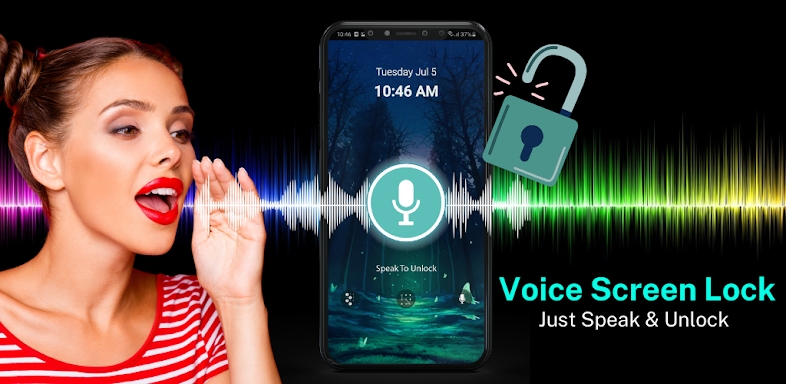 Voice Screen Lock & Voice Lock screenshots