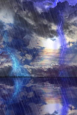 Lightning, Thunderstorm HD LWP screenshots
