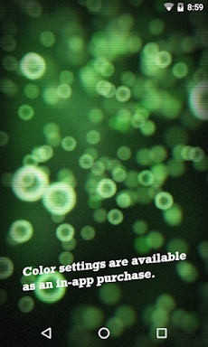 Neon Microcosm Live Wallpaper screenshots