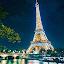 The Eiffel Tower in Paris icon