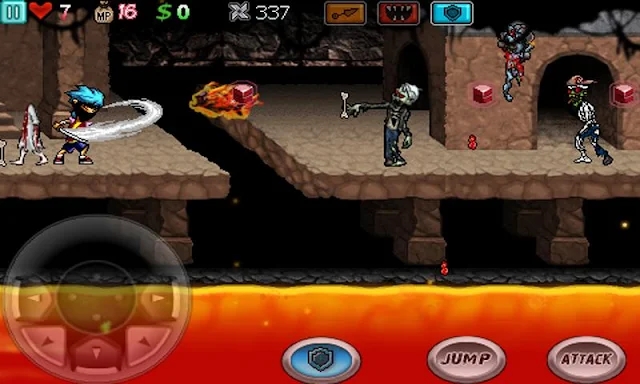 Ghost Ninja:Zombie Beatdown screenshots