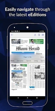 Miami Herald screenshots