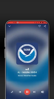 NOAA Weather Internet Radio screenshots