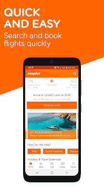 easyJet: Travel App screenshots