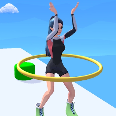 Hula Hoop Race screenshots