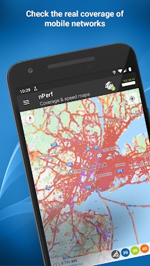 Speed test 4G 5G WiFi & maps screenshots