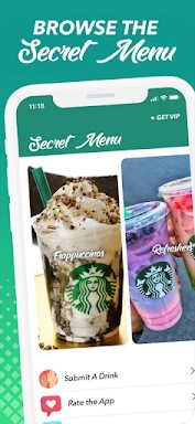 Starbucks Secret Menu screenshots