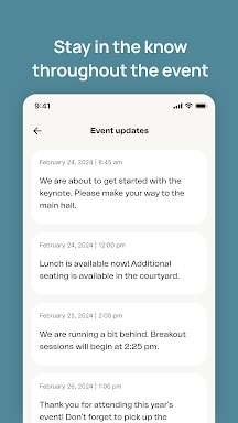 Instructure Events screenshots
