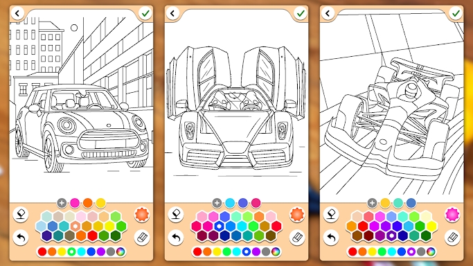 Cars screenshots