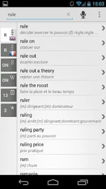 Free Dict French English screenshots