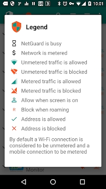 NetGuard - no-root firewall screenshots