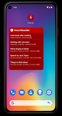 Voice Recorder Pro screenshots