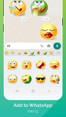 WhatSmiley: Emoji WASticker screenshots