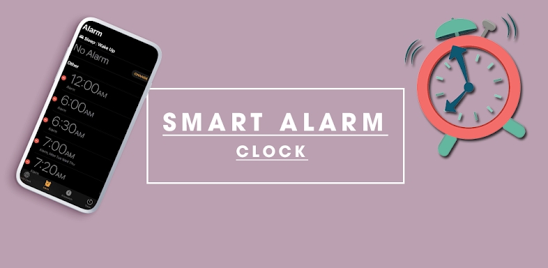 Smart alarm clock screenshots